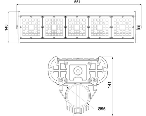 Уличный консольный светильник Галеон 51 CB-C0322043 Светон