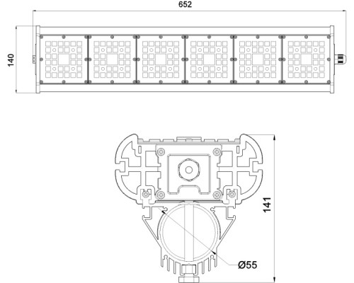 Уличный консольный светильник Галеон 61 CB-C0323044 Светон