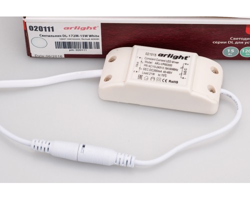 Светильник DL-172M-15W White 020111 Arlight