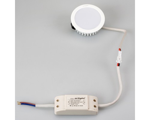 Светодиодный светильник LTM-R70WH-Frost 4.5W Warm White 110deg 020771 Arlight