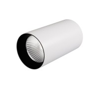 Светильник накладной SP-POLO-R85-1-15W Day White 40deg (White, Black Ring) 022939 Arlight