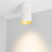 Светильник накладной SP-POLO-R85-1-15W Warm White 40deg (White, Gold Ring) 022942 Arlight