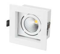 Светильник CL-KARDAN-S102x102-9W Warm (WH, 38 deg) 024137 Arlight