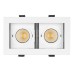 Светильник CL-KARDAN-S180x102-2x9W Day (WH, 38 deg) 024138 Arlight