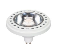 Лампа AR111-UNIT-GU10-15W-DIM Warm3000 (WH, 24 deg, 230V) 026867 Arlight