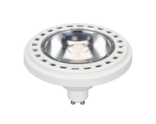 Лампа AR111-UNIT-GU10-15W-DIM Warm3000 (WH, 24 deg, 230V) 026867 Arlight