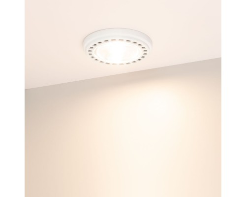 Лампа AR111-UNIT-GU10-15W-DIM Warm3000 (WH, 24 deg, 230V) 026867 Arlight