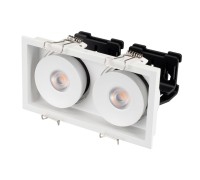 Светильник CL-SIMPLE-S148x80-2x9W Warm3000 (WH, 45 deg) 026876 Arlight