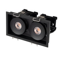 Светильник CL-SIMPLE-S148x80-2x9W Day4000 (BK, 45 deg) 026877 Arlight