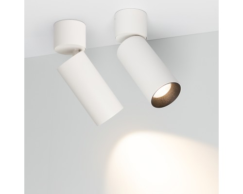 Светильник SP-POLO-SURFACE-FLAP-R65-8W Day4000 (WH-BK, 40 deg) 027527 Arlight