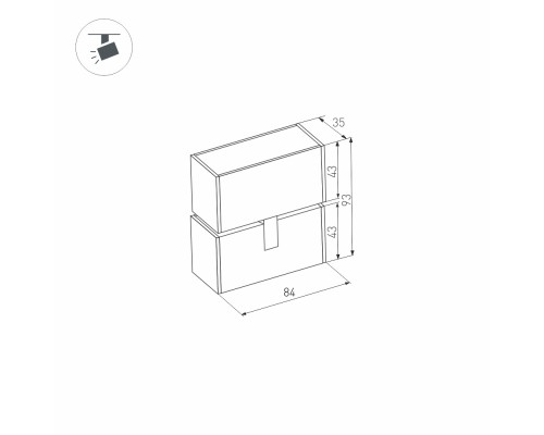 Светильник MAG-LASER-FOLD-45-S84-3W Day4000 (WH, 15 deg, 24V) 027626 Arlight