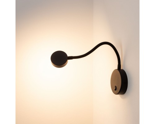 Светильник SP-SON-R90-3W Warm3000 (BK, 100 deg, 230V) 029628 Arlight