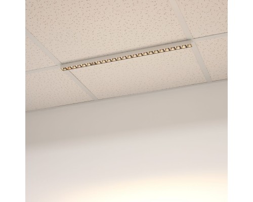 Светильник SNAP-STARLINE-LASER-S600-13W Warm3000 (WH-BK, 80 deg, 48V) 031570 Arlight