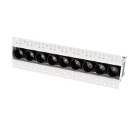 Светильник MS-ORIENT-BUILT-TRIMLESS-TC-S38x277-20W Warm3000 (WH-BK, 30 deg, 230V) 031926 Arlight
