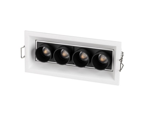Светильник MS-ORIENT-BUILT-TURN-TC-S67x150-10W Warm3000 (WH-BK, 30 deg, 230V) 031929 Arlight