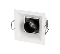 Светильник MS-ORIENT-BUILT-TURN-TC-S67x67-3W Day4000 (WH-BK, 30 deg, 230V) 032220 Arlight