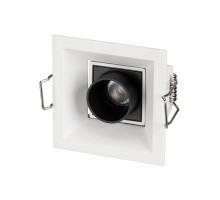 Светильник MS-ORIENT-BUILT-TURN-TC-S67x67-3W Day4000 (WH-BK, 30 deg, 230V) 032220 Arlight