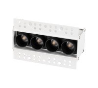 Светильник MS-ORIENT-BUILT-TRIMLESS-TC-S38x127-10W Day4000 (WH-BK, 30 deg, 230V) 032224 Arlight