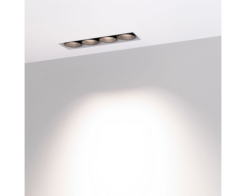 Светильник MS-ORIENT-BUILT-TRIMLESS-TC-S38x127-10W Day4000 (WH-BK, 30 deg, 230V) 032224 Arlight