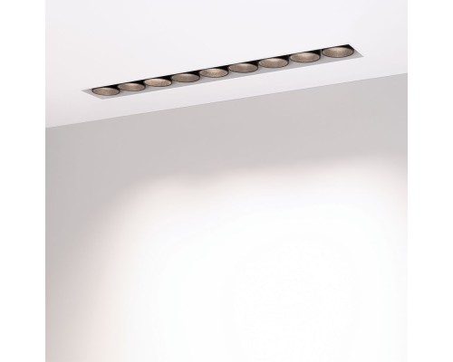 Светильник MS-ORIENT-BUILT-TRIMLESS-TC-S38x277-20W Day4000 (WH-BK, 30 deg, 230V) 032226 Arlight