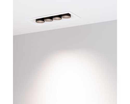 Светильник MS-ORIENT-BUILT-TURN-TC-S67x150-10W Day4000 (WH-BK, 30 deg, 230V) 032229 Arlight