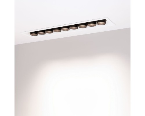 Светильник MS-ORIENT-BUILT-TURN-TC-S67x300-20W Day4000 (WH-BK, 30 deg, 230V) 032231 Arlight