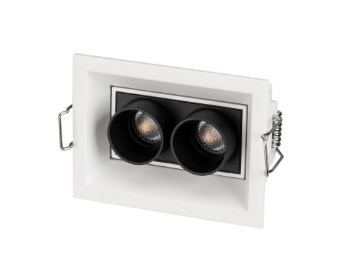 Светильник MS-ORIENT-BUILT-TURN-TC-S67x90-5W Day4000 (WH-BK, 30 deg, 230V) 032232 Arlight