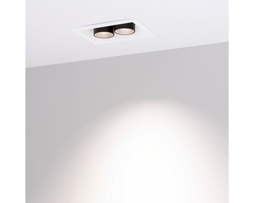 Светильник MS-ORIENT-BUILT-TURN-TC-S67x90-5W Day4000 (WH-BK, 30 deg, 230V) 032232 Arlight