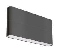 Светильник SP-WALL-FLAT-S170x90-2x6W Warm3000 (GR, 120 deg, 230V) 032412 Arlight