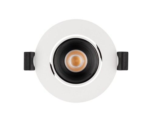 Светильник MS-FORECAST-BUILT-TURN-R82-8W Day4000 (WH-BK, 32 deg, 230V) 033658 Arlight