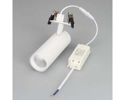 Светильник LGD-LUMOS-R55-16W Warm3000 (WH, 25 deg, 230V) 034481 Arlight