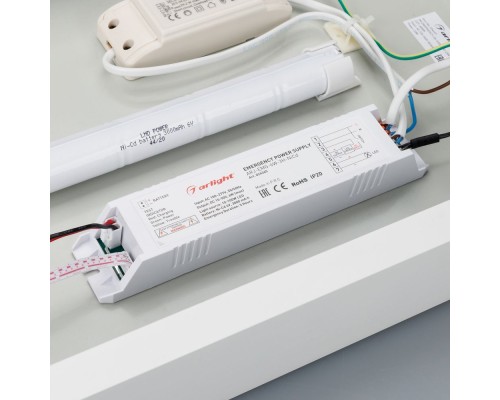 Панель IM-EMERGENCY-3H-S300x600-23W Warm3000 (WH, 120 deg, 230V) 034840 Arlight