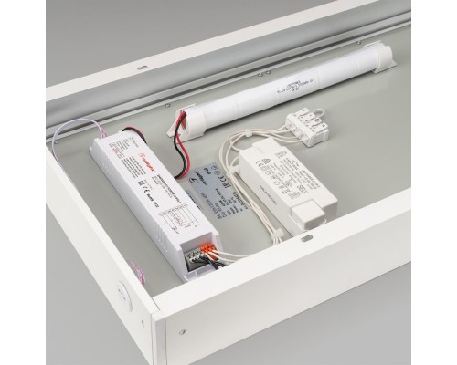 Панель IM-EMERGENCY-1.5H-S300x1200-45W Warm3000 (WH, 120 deg, 230V) 034938 Arlight
