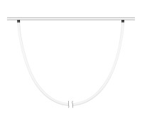 Светильник MAG-FLEX-TUBE-ELASTIC-L5000-70W Day4000 (BK, 360 deg, 48V) 035385 Arlight