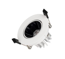 Светильник MS-FORECAST-BUILT-TURN-R82-8W Warm3000 (WH-BK, 32 deg, 230V) 035448 Arlight