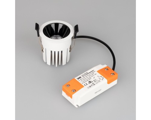 Светильник MS-ATLAS-BUILT-R58-10W Warm3000 (WH-BK, 35 deg, 230V) 035454 Arlight