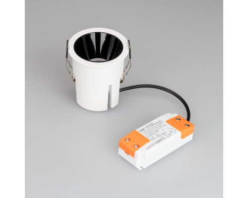 Светильник MS-ATLAS-BUILT-R72-20W Warm3000 (WH-BK, 30 deg, 230V) 035456 Arlight