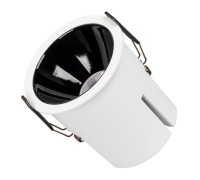 Светильник MS-ATLAS-BUILT-R90-25W Warm3000 (WH-BK, 30 deg, 230V) 035457 Arlight