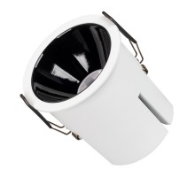 Светильник MS-ATLAS-BUILT-R90-25W Warm3000 (WH-BK, 30 deg, 230V) 035457 Arlight