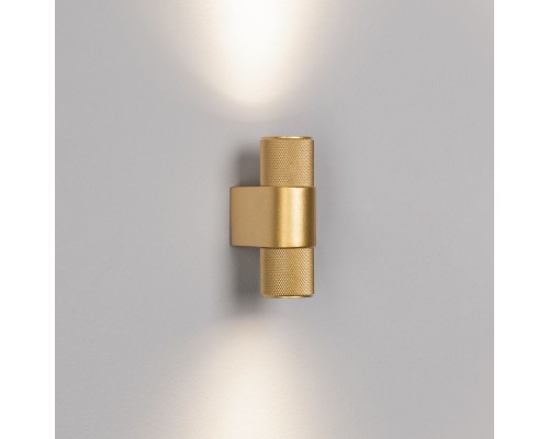 Светильник SP-SPICY-WALL-MINI-TWIN-S104x39-2x3W Day4000 (GD, 40 deg, 230V) 035563 Arlight