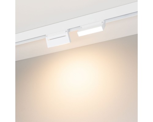 Светильник MAG-ORIENT-FLAT-FOLD-S195-6W Warm3000 (WH, 80 deg, 48V, DALI) 035855 Arlight