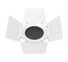 Бленда с сетчатым фильтром и посадочным кольцом LGD-NIKA-BDH-R100 (WH-BK) 036007 Arlight