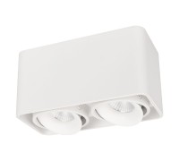 Светильник SP-CUBUS-S195x100-2x8W Warm3000 (WH, 45 deg, 230V) 036058 Arlight