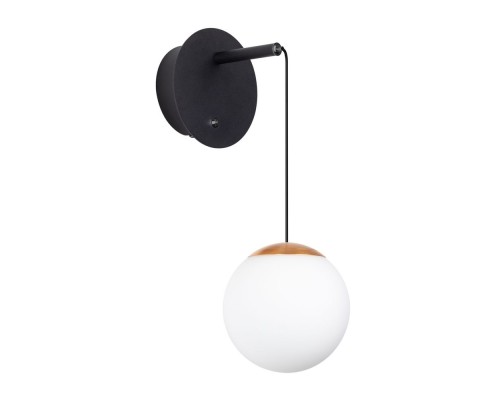 Светильник SP-BEADS-WALL-HANG-R130-6W Day4000 (BK-GD, 180 deg, 230V) 037065 Arlight