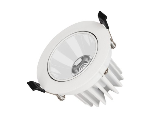 Светильник MS-FORECAST-BUILT-TURN-R102-12W Day4000 (WH-WH, 32 deg, 230V) 037098 Arlight