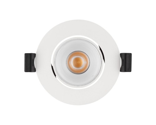 Светильник MS-FORECAST-BUILT-TURN-R82-8W Warm3000 (WH-WH, 32 deg, 230V) 037187 Arlight