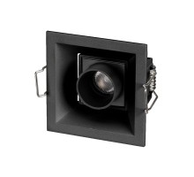 Светильник MS-ORIENT-BUILT-TURN-TC-S67x67-3W Day4000 (BK-BK, 30 deg, 230V) 037205 Arlight