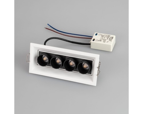 Светильник MS-ORIENT-BUILT-TURN-TC-S67x150-10W Warm3000 (BK-BK, 30 deg, 230V) 037208 Arlight